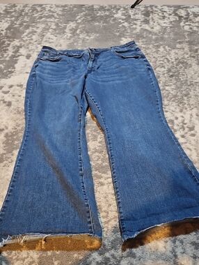 Judy Blue Medium Blue Flared Jeans Size 22
